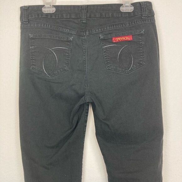 Sassoon Vintage Straight Leg Hustle Studio 54 black designer jeans mint cond. - Picture 3 of 10